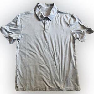 Old Navy Active Light Gray Boys Polo Shirt Size L 10-12